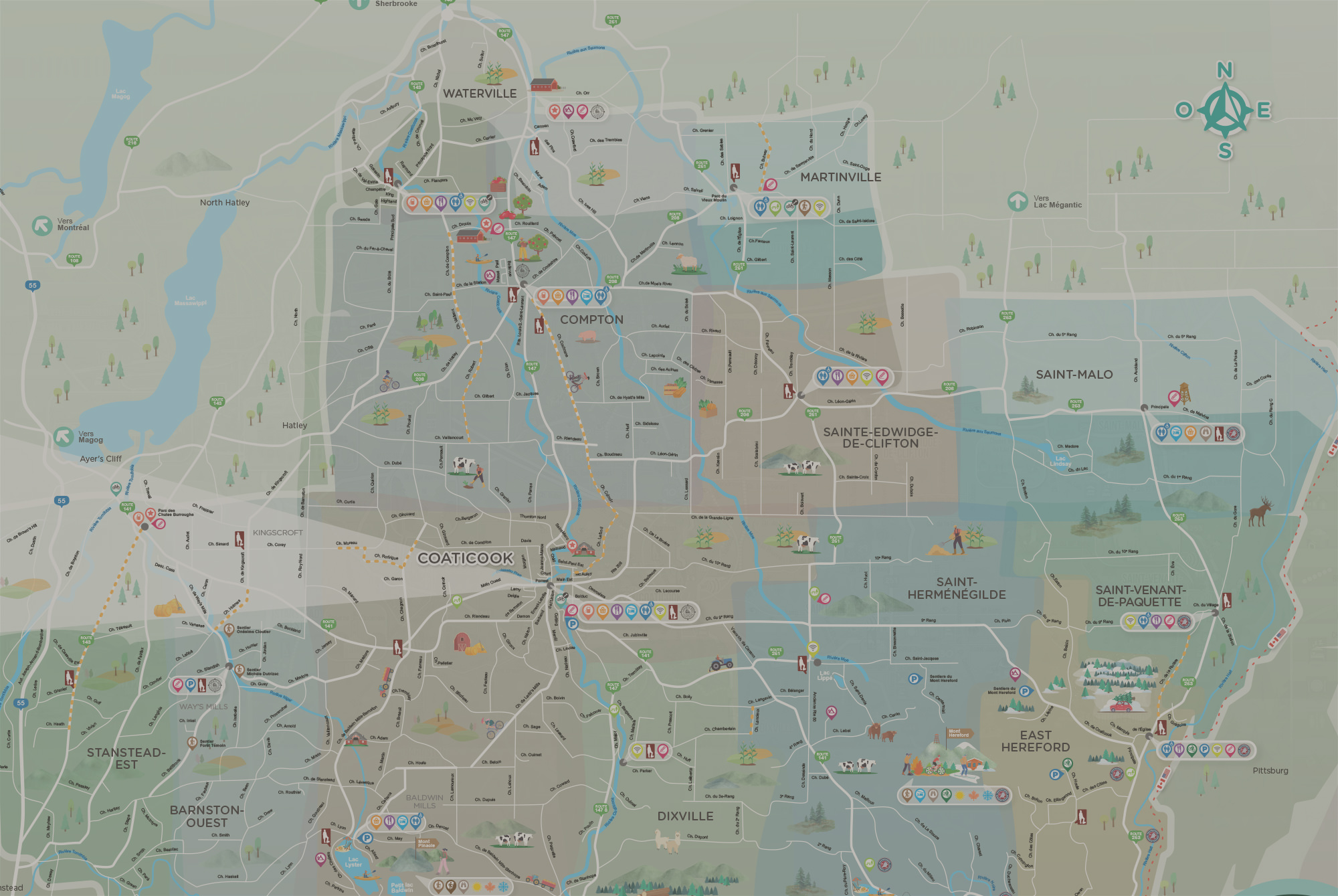 Interactive Map Coaticook
